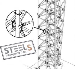 Steel structure Totem Pole 1